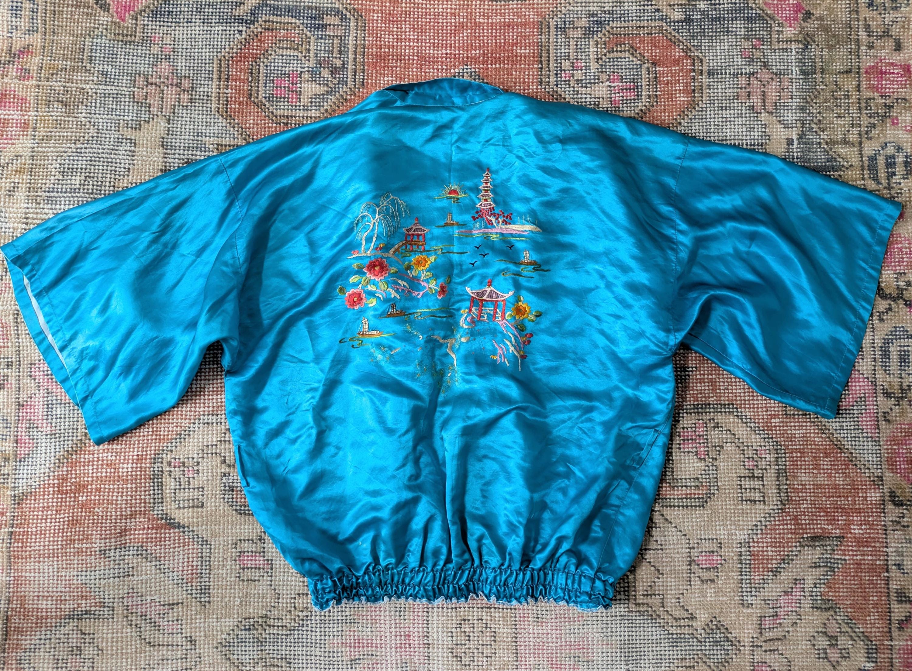 60s Souvenir Jacket - Etsy Canada