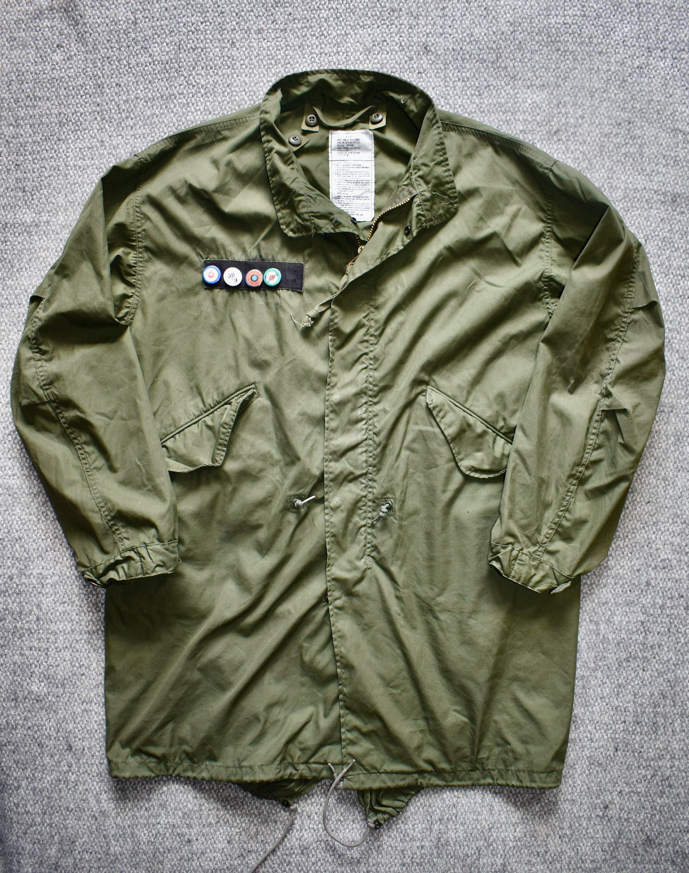 waxed weather ｍ65 fishtail parka OVY waxed weather m65 fishtail parka OVY IMG-9440.jpg?v=1739438370&