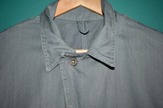 Vtg 40s 50s Hercules Nation-Alls Green Herringbon… - image 4