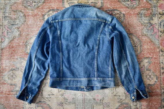 Vtg 80s Lee PATD-153438 Blue Denim Trucker Jacket Made in USA S - Etsy
