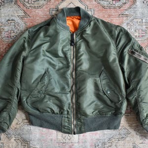 Vtg 70s 80s Alpha Industries USAF Type MA-1 Reversible
