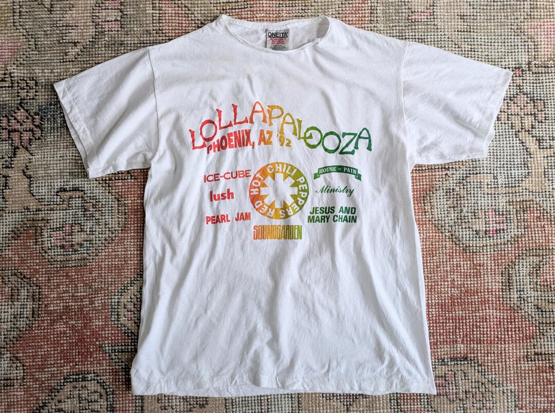 ヴィンテージ 90年代 ロラパルーザ フェスティバル '92 RHCP