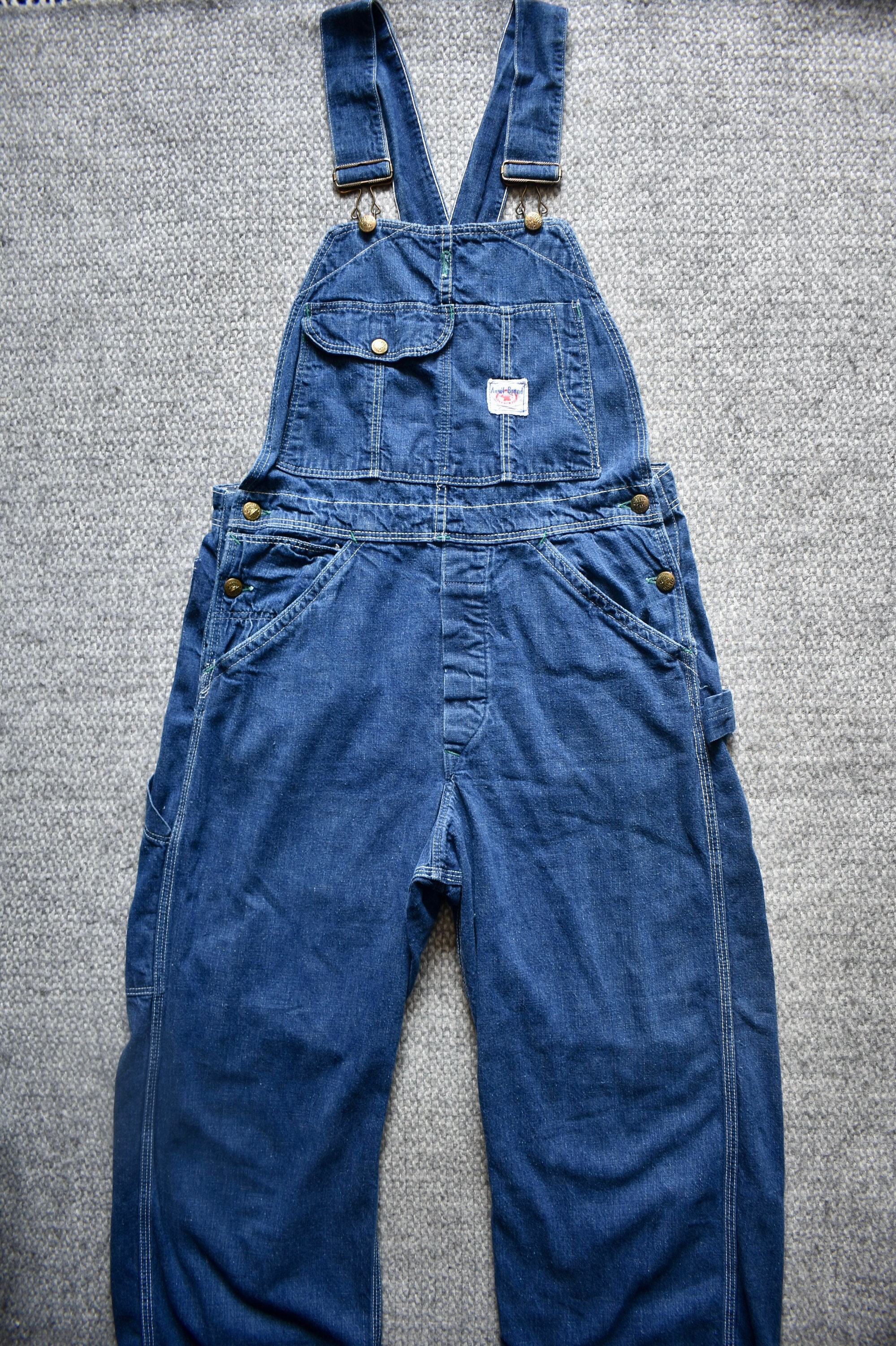 USビンテージ 50’s ローバックオーバーオール Anvil Brand USビンテージ 50's ローバックオーバーオール Anvil Brand