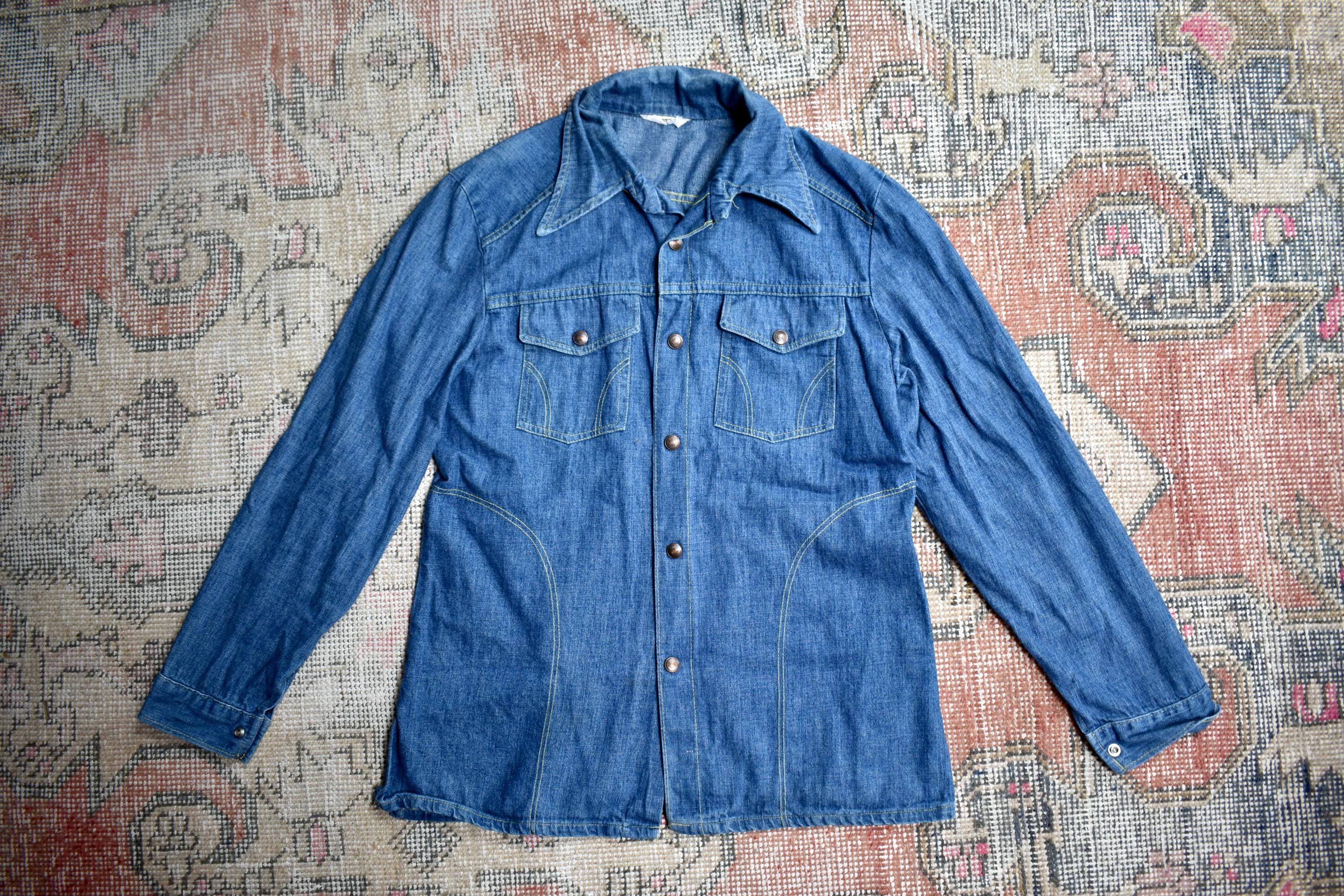 MONTGOMERY WARDデニムウエスタンシャツ バットダイド60s 70s MONTGOMERY WARDデニムウエスタンシャツ バットダイド60s 70s