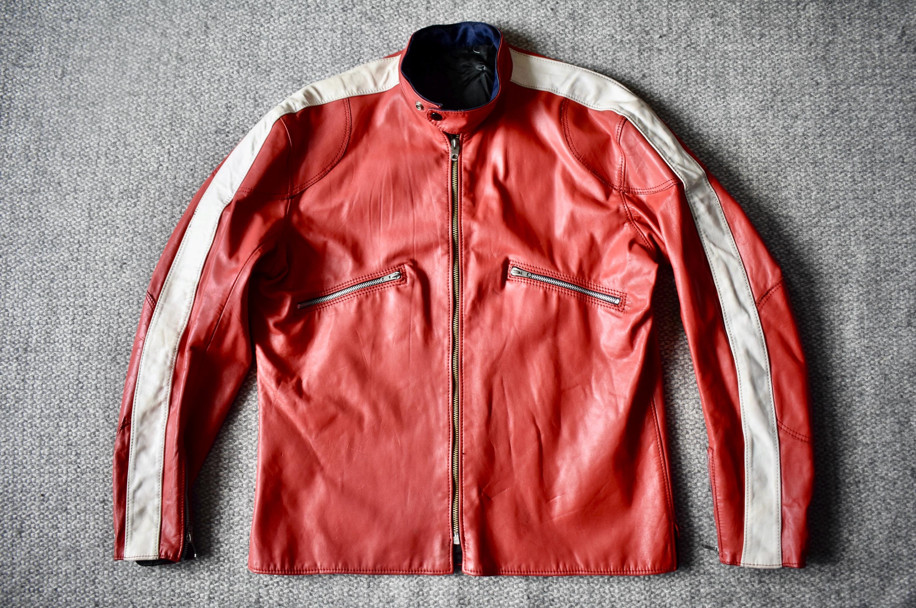 British Cycle Leathers Jacket - Etsy British Cycle Leathers Jacket - Etsy