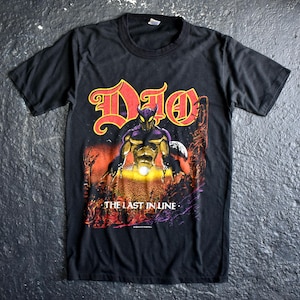 Dio Last in Line Tour T Shirt - Etsy