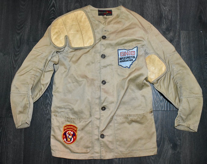 Vtg 60s 70s 10-X MFG Cotton Right Handed Duck Hunting Target Shooting ...