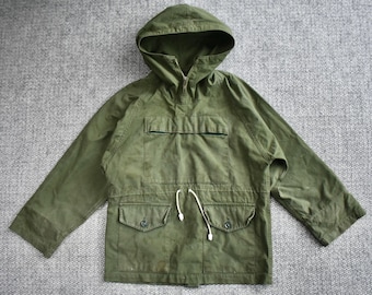 Vintage 50s British Jemcoprufe Hiking Smock Windproof Anorak