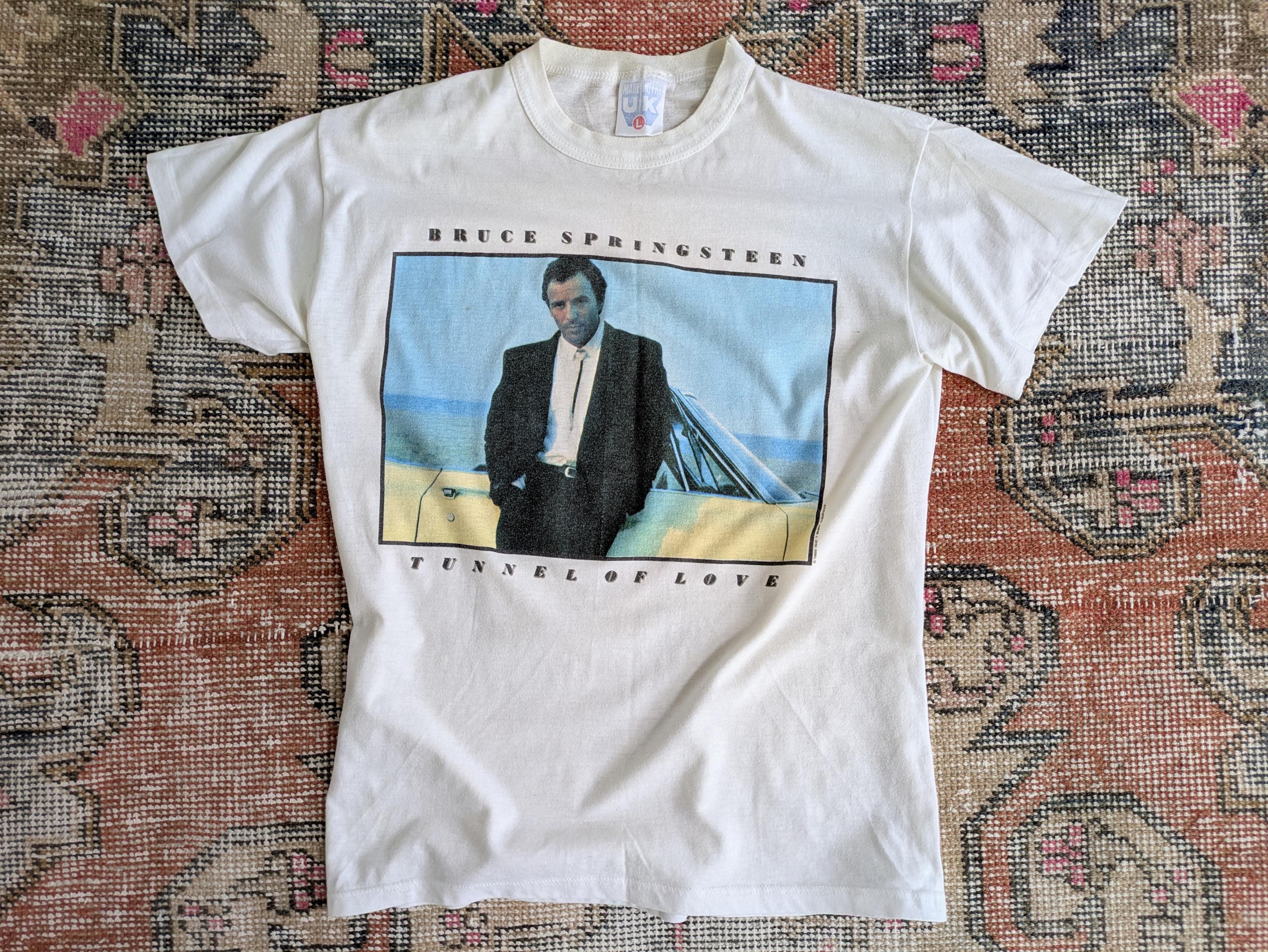 Vtg 1988 Bruce Springsteen Tunnel of Love Single Stitch Tour T