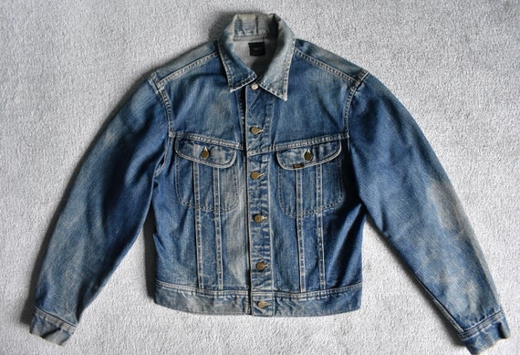 lee sanforized denim jacket