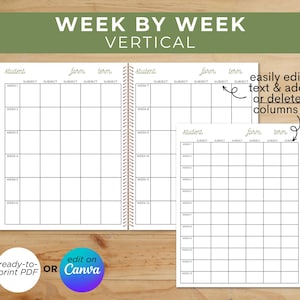 Charlotte Mason Curriculum Planner | Printable Book List Templates ...