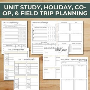 Charlotte Mason Inspired Homeschool Planner - FULLY EDITABLE ...