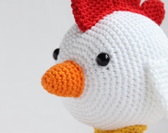Crochet pattern Krista the chicken
