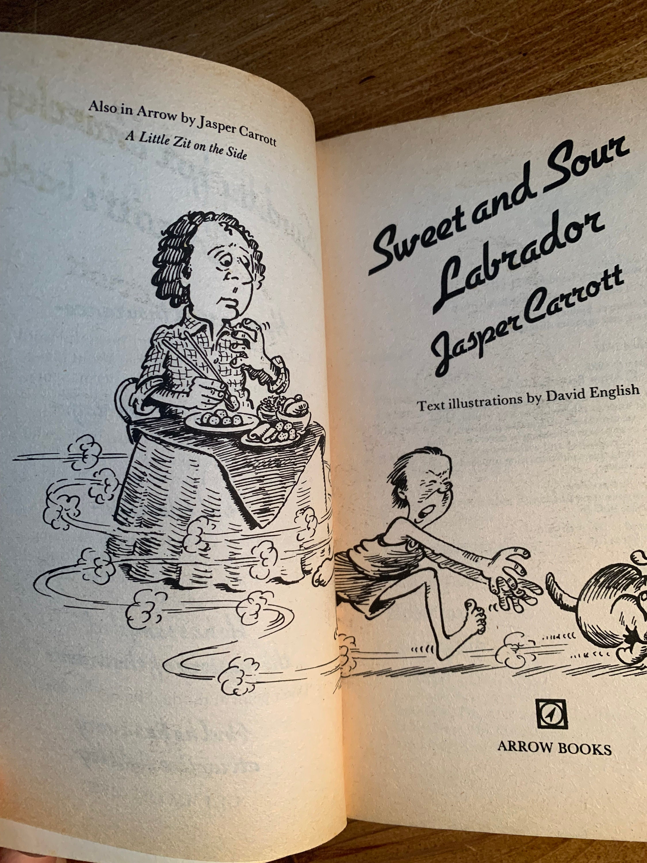 Jasper Carrot - Sweet and Sour Labrador 1982 Paperback Book - Etsy UK
