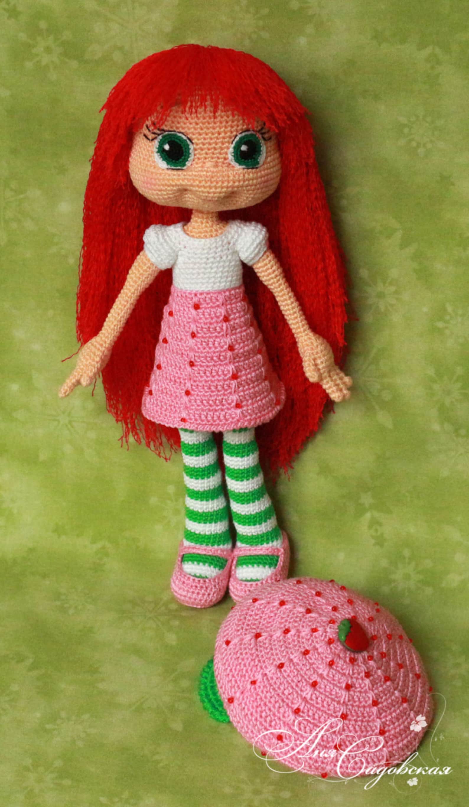 Strawberry Shortcake and Blueberry Muffin Amigurumi Pattern Etsy