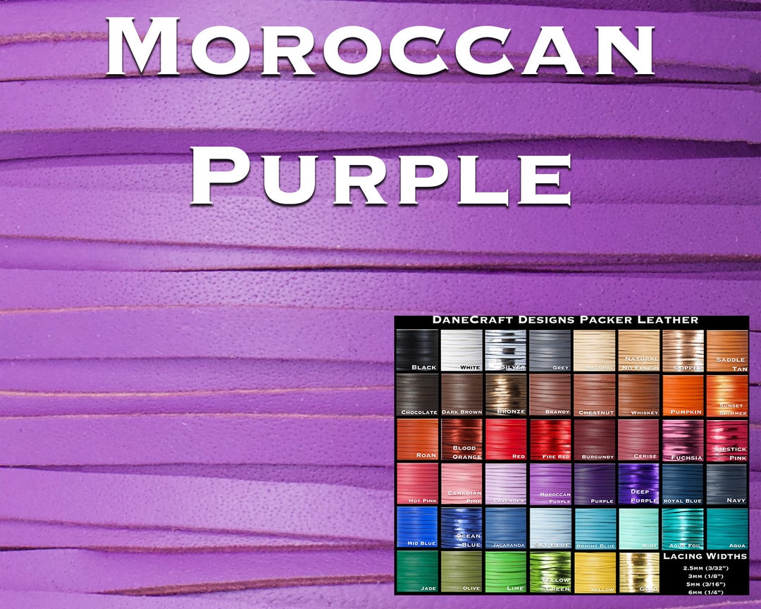 Kangaroo Leather Laceover 200 Colorsleather Lacing Etsy