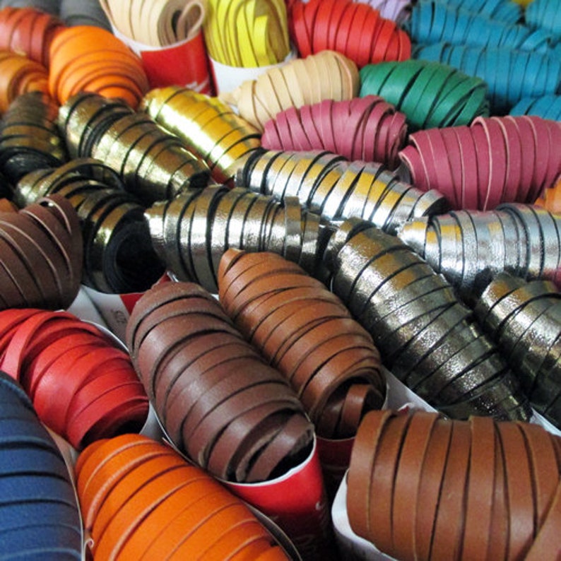 Kangaroo Leather Lace 3mm 1/8 Width Packer Etsy