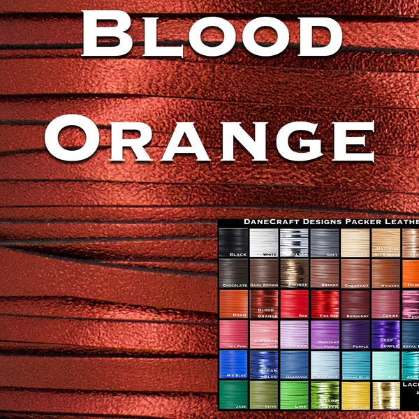 Kangaroo Leather Lace Packer Leather Etsy