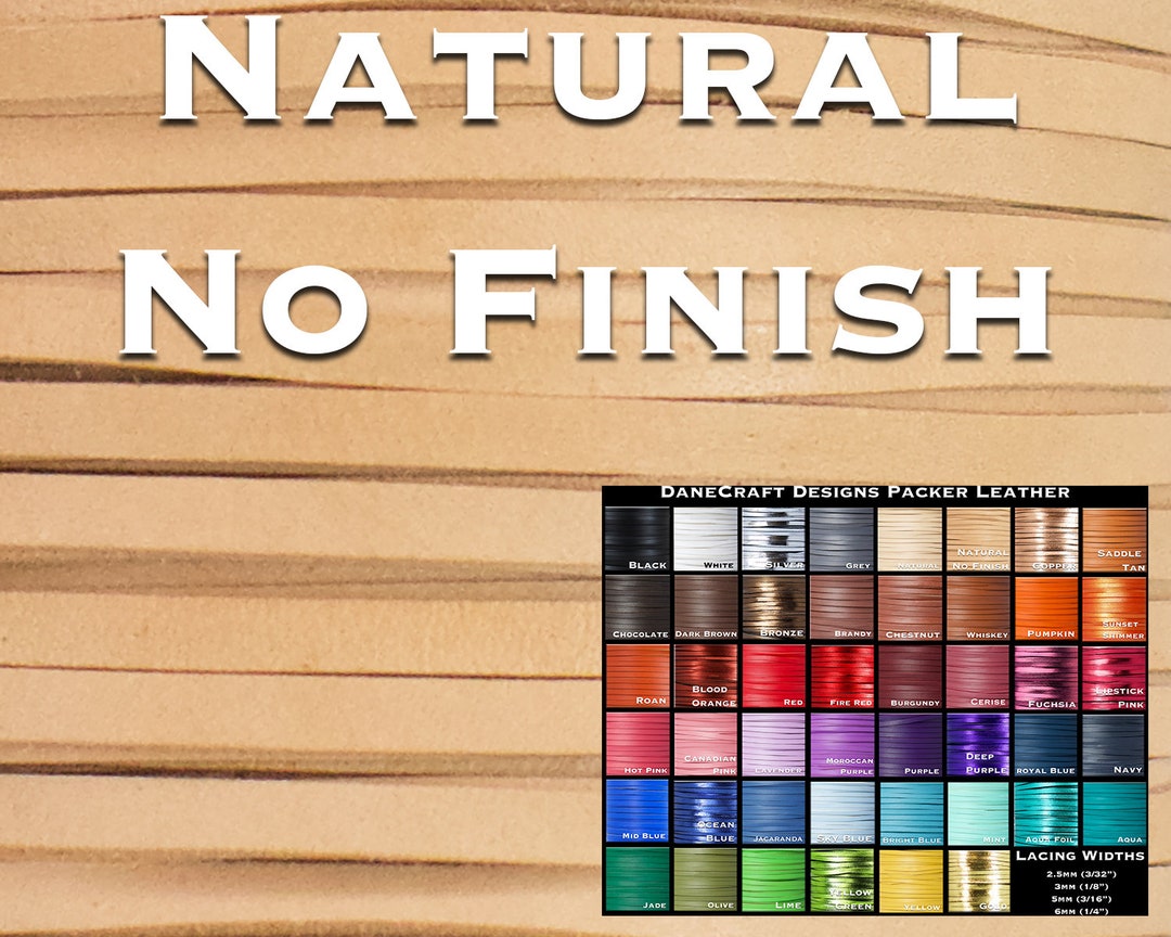 Kangaroo Leather Laceover 200 Colorsleather Lacing, Buckstitching