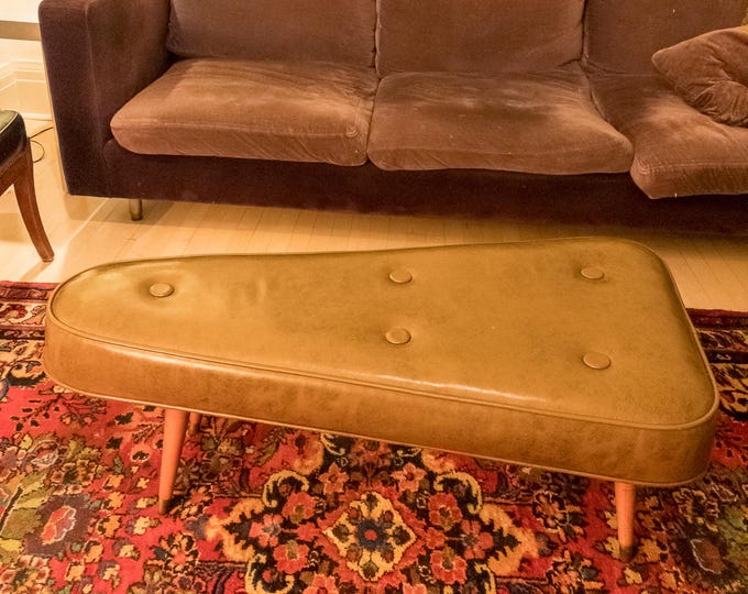 MCM Atomic Ottoman 1960's
