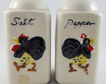 Rooster Salt and Pepper
