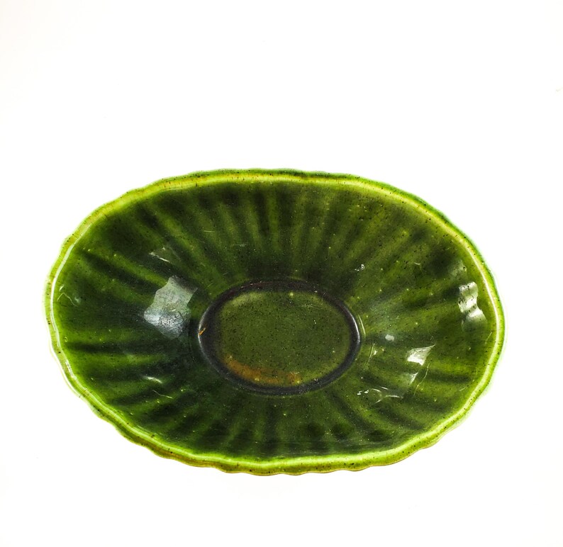 Marked 4020 USA Lovely Jade Vintage Haeger USA Planter