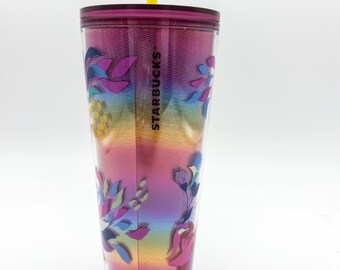 Starbucks Summer 2023 Pink Floral Mothers Day 24oz Cold Cup