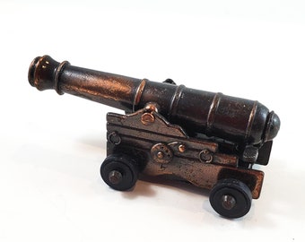 Miniature Bronze/Cast Iron Canon Pencil Sharpener.