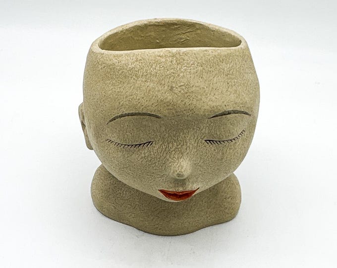 Vintage Medea Cachepot Bibi, a character inspired resin planter from Rituali Domestici