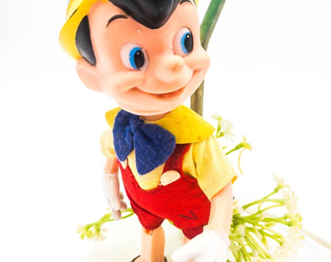 Pinocchio Hard Rubber Figure Lamp - R Dakin Walt Disney Hong Kong