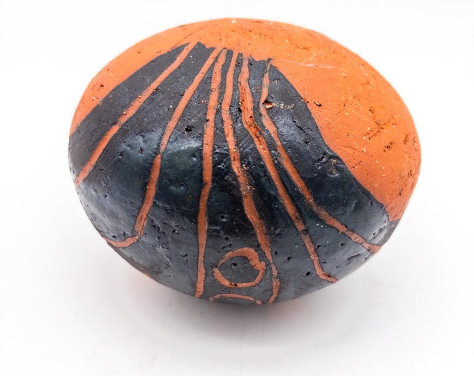 1930's Gorgeous Decorative Pottery Ball