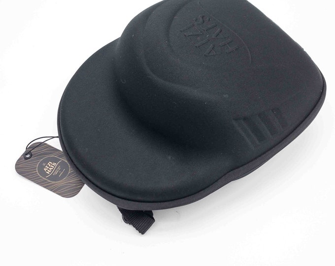 Atzi Hat Case for Travel, Hat Storage Fedora Hat Box Suitcase Hat Organizer