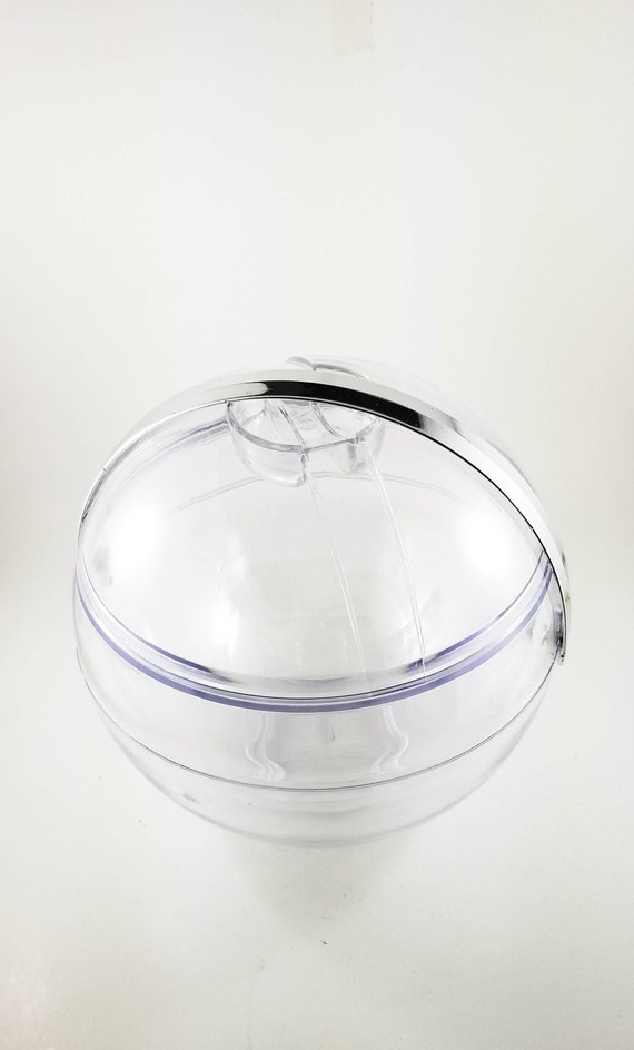 acrylic ice bucket with lid