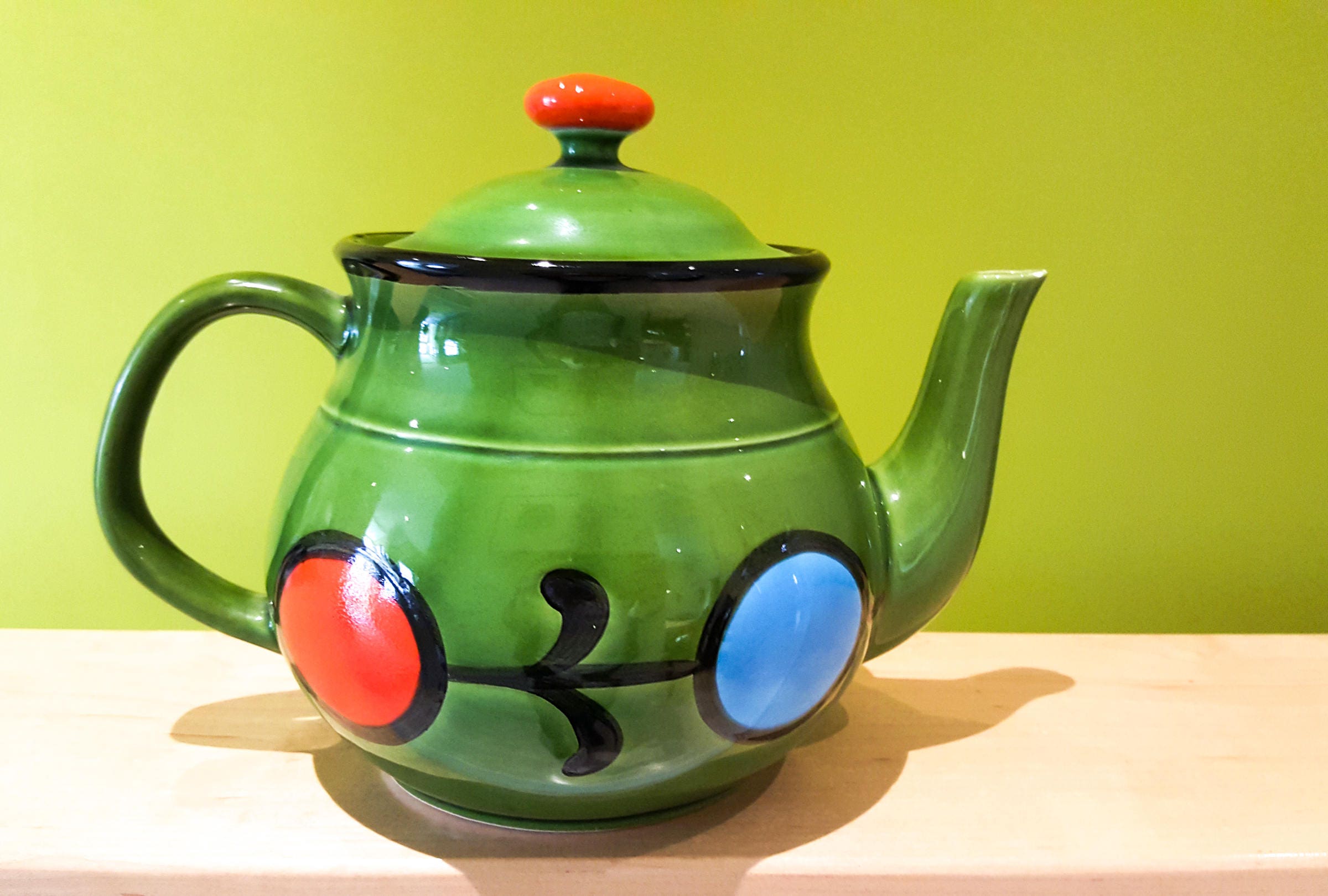 Vintage Rapallo Japan Hand Painted TeaPot
