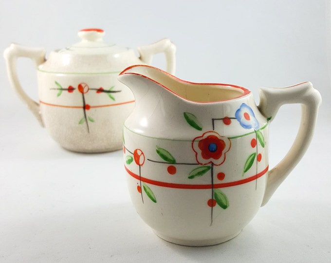 Sweetest Vintage Cream and Sugar Set