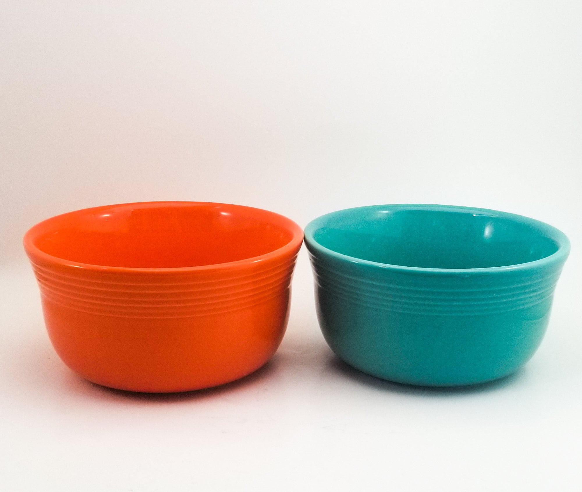 Fabulous Vintage Collectible GUSTO Fiestaware Cereal, Ice Cream, Soup