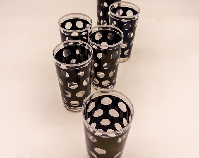 Fabulous Black and White Polka Dot Glasses