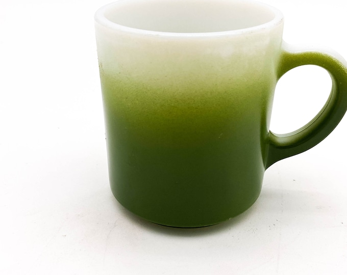 Green Ombre Mug with Handle