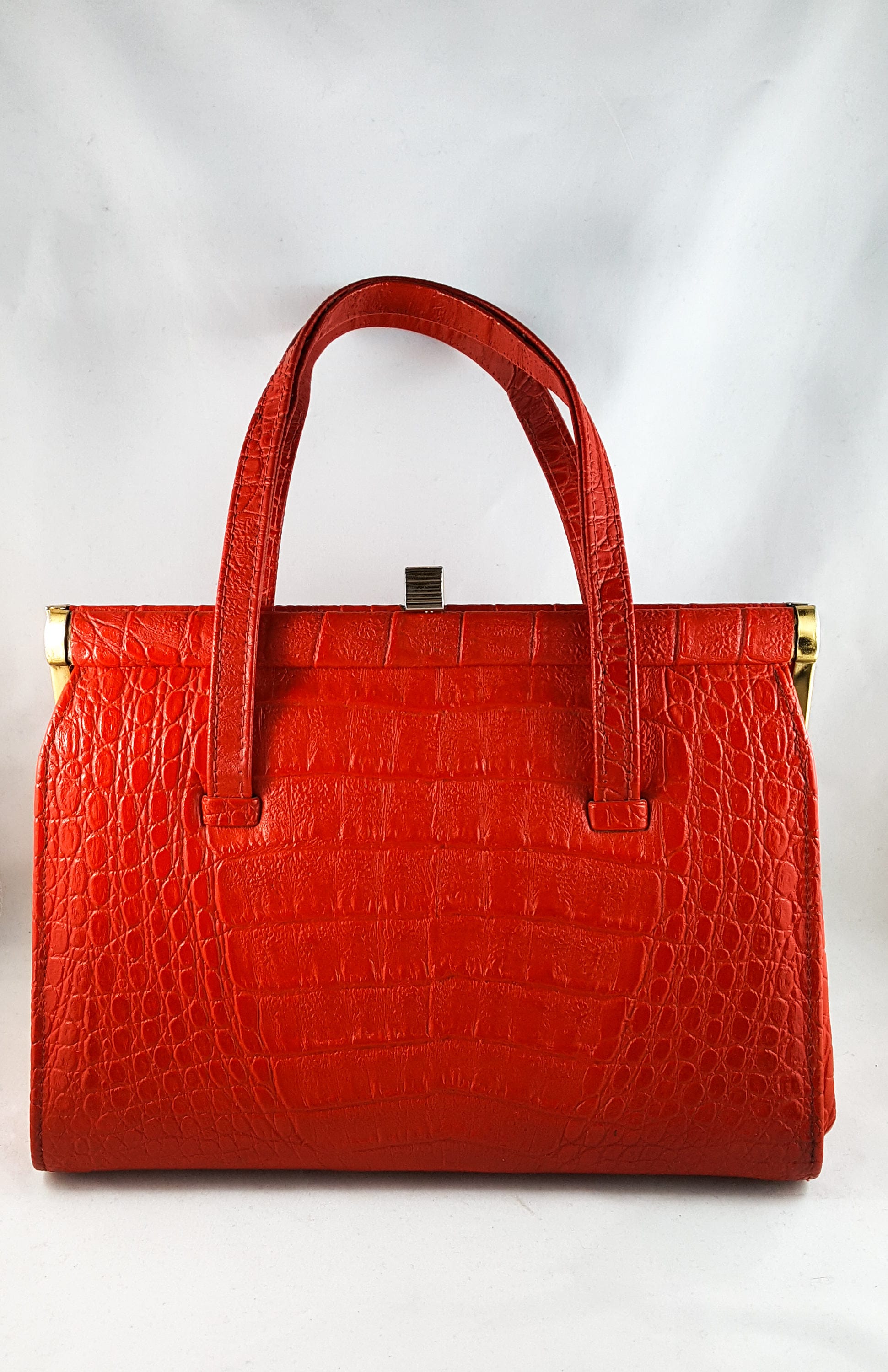 1960's Vintage My Lady Leather Lined Handbag