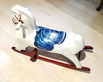 素晴らしい「毛のない馬ハリー」アンティークホビーホース