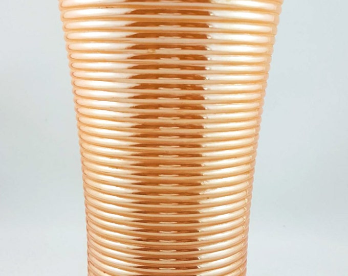 NEW PRICE!!  Ribbed Lustreware Vase