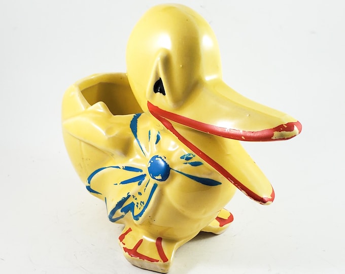 Vintage Duck Planter