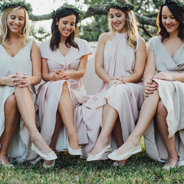 embellished bridal flats