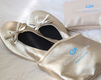 Cinderollies Bulk Ballet Flats for Wedding,Foldable Flats for Wedding Guests,Bulk Slippers Dancing Shoes,bulk flats for wedding, Rescue Flat