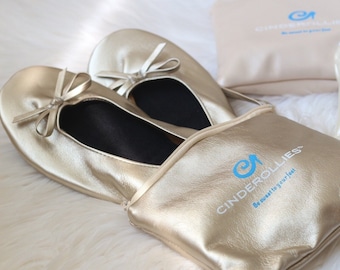 Bulk Ballet Flats: Foldable Wedding Slippers With Tote UK