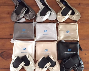 Składane baleriny, upominek ślubny, prezent dla druhny