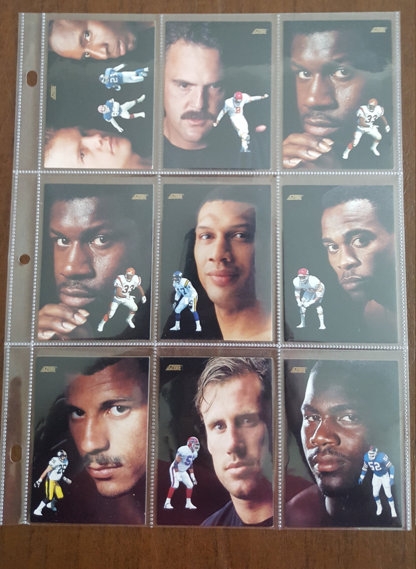 Dream Team Football Cards Set of 26 Score 1991 Etsy
