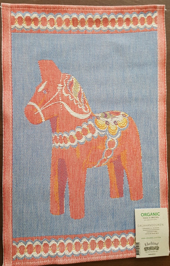 100% Cotton Dalahandduken Towel 14 x 20 by Ekelund 100% Cotton Dalahandduken Towel 14 x 20 by Ekelund
