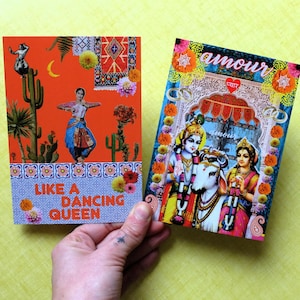 2 cartes postales "India" / Inde