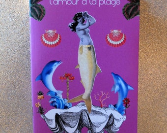 Notebook Beach And Sea Or Mermaid Etsy